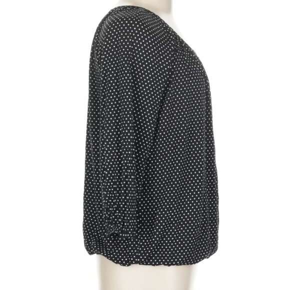 Michael Kors Women's Polka Dot Blouse Large - Picture 3 of 5